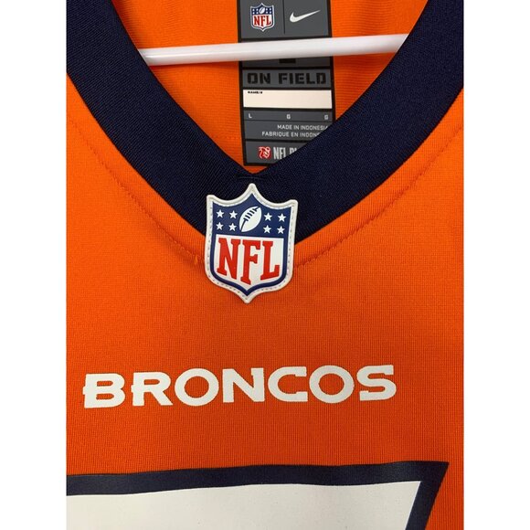 NFL Denver Broncos Russell Wilson Jersey Mens Size L New Nike Players - Picture 8 of 11